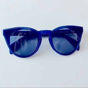 Rag and Bone blue Cat Eye Sunglasses